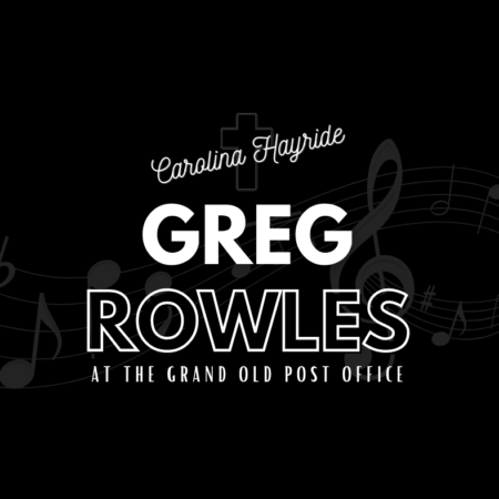 Greg Rowles - Buy a Table