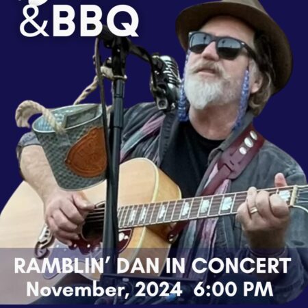Blues and BBQ Starring Ramblin' Dan Stevens Table