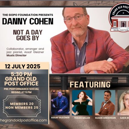 Danny Cohen Album Release & Concert July 12, 2025