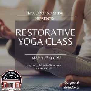Restorative Yoga May 12,2026