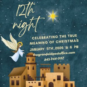 Twelfth Night Celebration January 5th, 2026