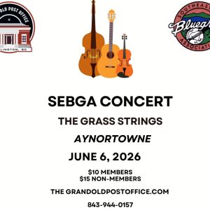 SEBGA Monthly Bluegrass Concert June 6th, 2026