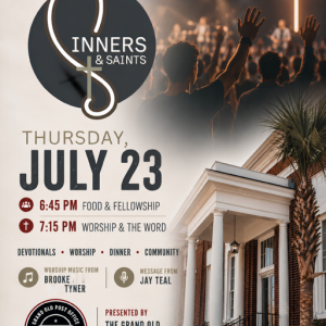 Sinners & Saints July 23, 2026