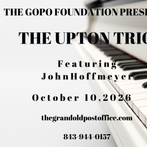 The Upton Trio October 10th at 7PM