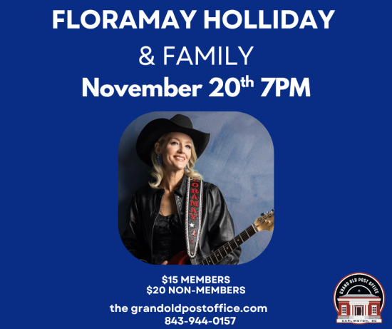Floramay Holliday November 20th!