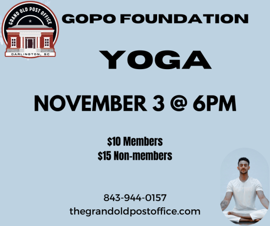 Yoga November 3rd 
